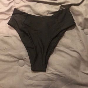 High waist swim bottoms
